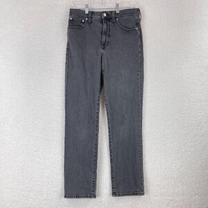 Madewell Black Denim The‎ Perfect Vintage Jeans Womens High-Rise Casual Size 27